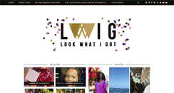 Desktop Screenshot of lookwhatigot.co.uk